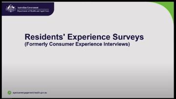 2023 Residents’ Experience Surveys