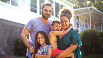 Photo of an family