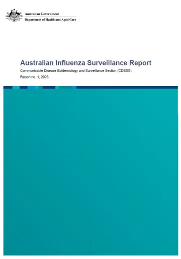 Australian Influenza Surveillance Reports – 2023