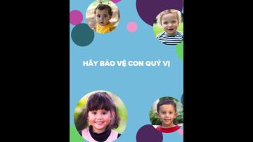 Protect your child against the flu video still in Vietnamese