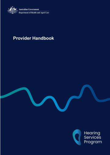 Hearing Services Program – Provider handbook