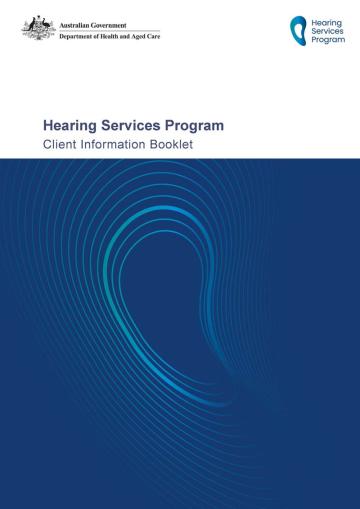 Hearing Services Program client information booklet