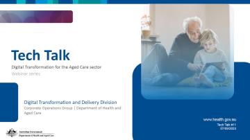 Digital Transformation Tech Talk – 7 September - webinar presentation slides 