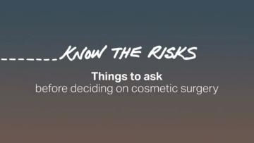 Things to ask before deciding on cosmetic surgery