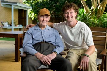 Aged Care Volunteer Visitors Scheme (ACVVS) – Fergus & Ron’s story
