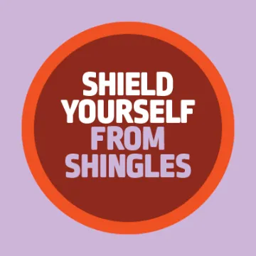 Shield yourself from shingles logo