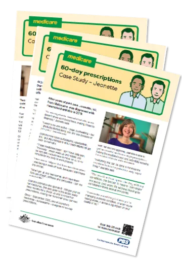 60-day prescriptions – Case studies