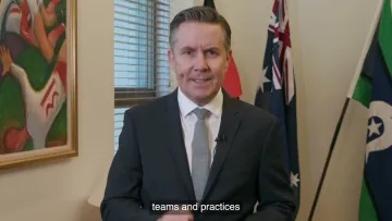 Health Minister Mark Butler introduces the Stronger Medicare Awards.