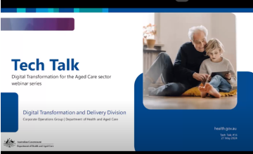 Tech talk 21 May