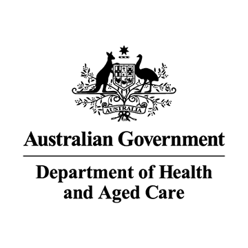 Department of Health and Aged Care logo