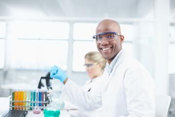 Male scientist 