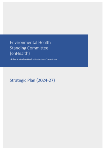 enHealth – Strategic Plan (2024-27) cover page