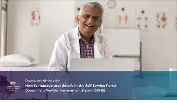 How to manage user details in the Self Service Portal