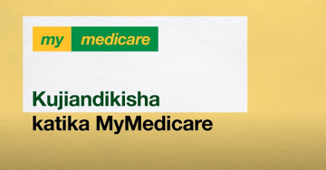Registering in MyMedicare [Swahili]