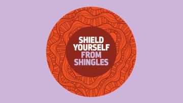 Shield yourself from Shingles logo
