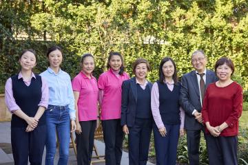 Image of a group of aged care service providers