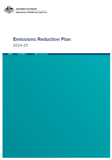 Cover image for the Emissions Reduction Plan 2024–25