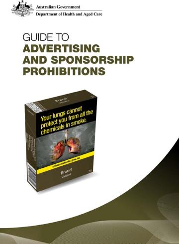 Guide to advertising and sponsorship prohibitions