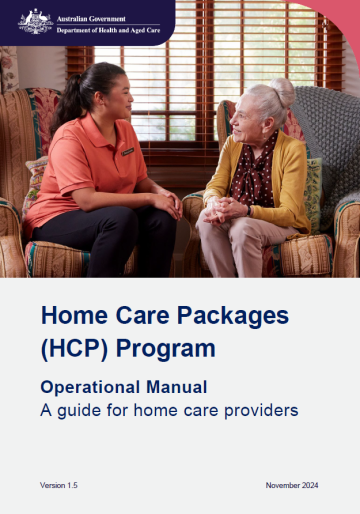 Home Care Packages Program manual