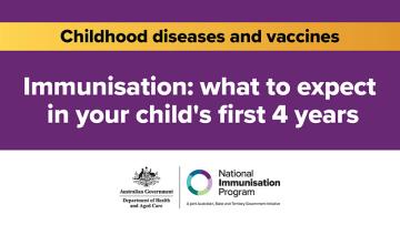 First 4 years_childhood disease and vaccines