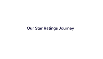 Our Star Ratings Journey – English
