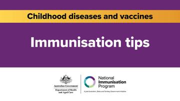 Tips for childhood disease and vaccines