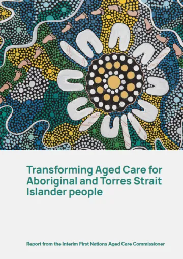 Image_Transforming Aged Care for Aboriginal and Torres Strait Islander people Report