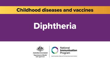 Diphtheria_childhood disease and vaccines