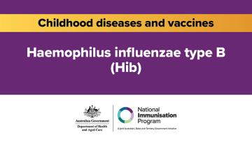 HIB_childhood disease and vaccines