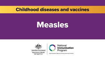 Measles_childhood disease and vaccines