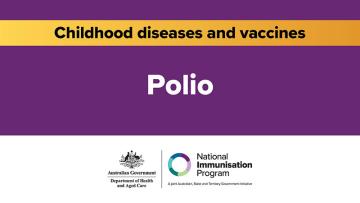 Polio_childhood disease and vaccines