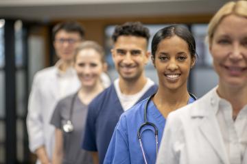 Photo of nurses and doctors 