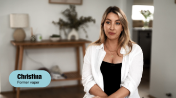 Christina, give up vaping
