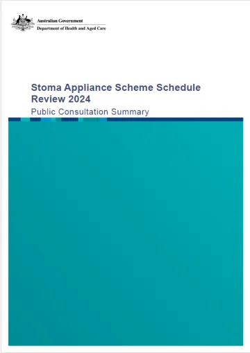 Stoma Appliance Scheme report image