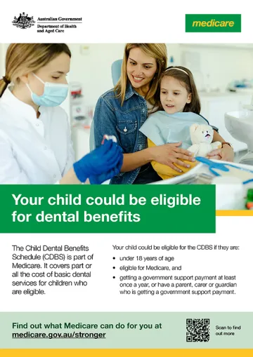 Your child could be eligible for dental benefits