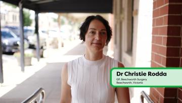 Dr Christie Rodda, Prescriber case study