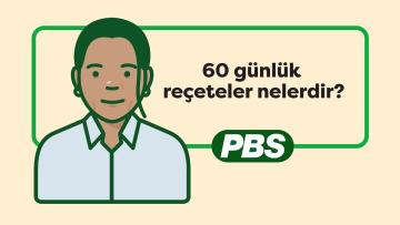 60 günlük reçeteler nedir? – animasyon 