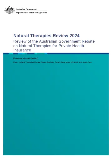 Natural Therapies Review 2024
