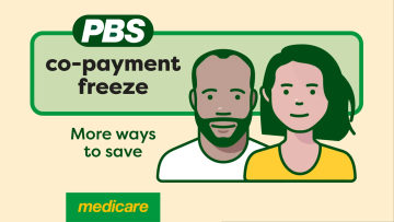 PBS co-payment freeze – More ways to save animation
