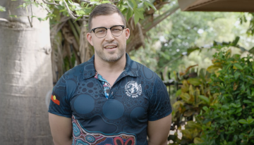 Dr Nathan Luies, a First Nations sport and exercise physician