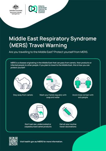 Are you travelling to the Middle East? Protect yourself from MERS.