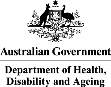 Australian Government Crest and departmental name