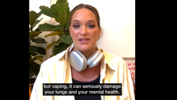 Musician Cxloe talks about the impacts of vaping