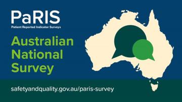 Graphic Tile for the PaRIS Health Survey Australian National Report