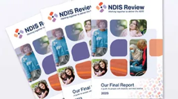 Release of the final report of the Independent Review into the NDIS