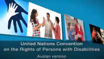 United Nations Convention on the Rights of Persons with Disabilities in Auslan