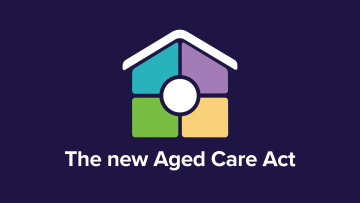 The new Aged Care Act logo