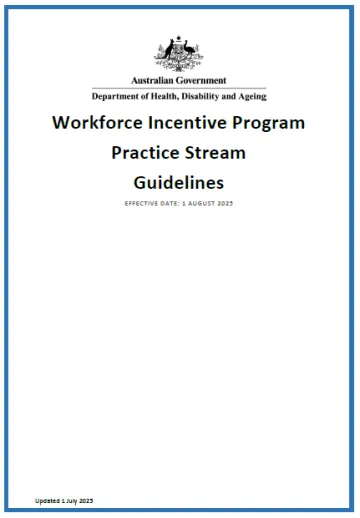 WIP Practice Stream Guideline (August 2025)