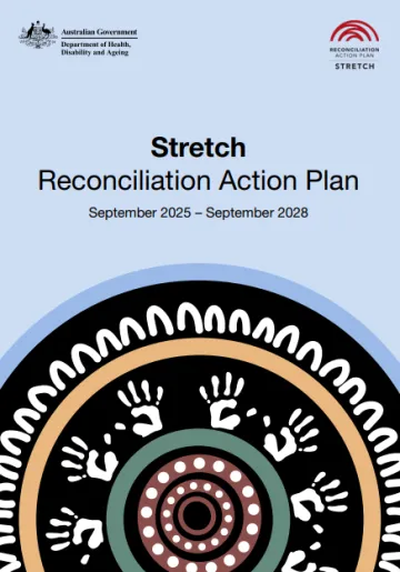 Cover page of the Stretch Reconciliation action plan 2025-2028