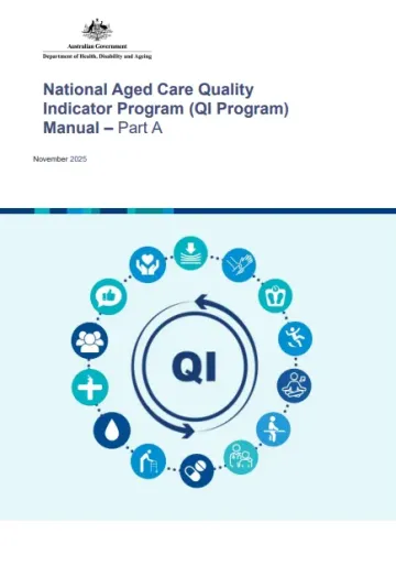National Aged Care Quality Indicator Program Manual